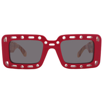 Atlantic Full Smoke Pilot Unisex Sunglasses OERI025 2507 52