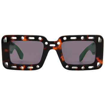 Off-White Mercer Full Smoke Square Unisex Sunglasses OERI026