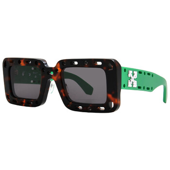 Atlantic Full Smoke Rectangular Unisex Sunglasses OERI025 6007 52