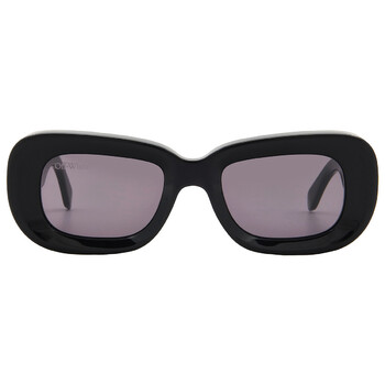 Off-White Carrara Grey Rectangular Unisex Sunglasses OERI030