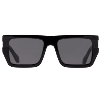 Off-White BRANSON Dark Grey Square Unisex Sunglasses OERI111 Off-White BRANSON Dark Grey Square Unisex Sunglasses OERI111