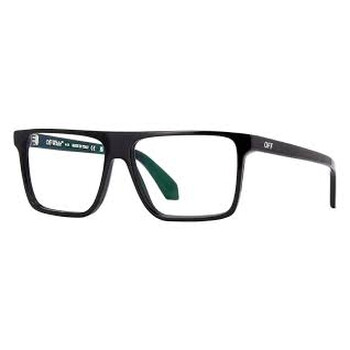 Demo Square Unisex Eyeglasses OERJ036 1000 58 Demo Square Unisex Eyeglasses OERJ036 1000 58