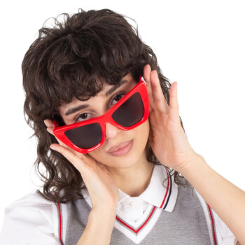 Edvard Dark Grey Cat Eye Ladies Sunglasses OERI045 2507