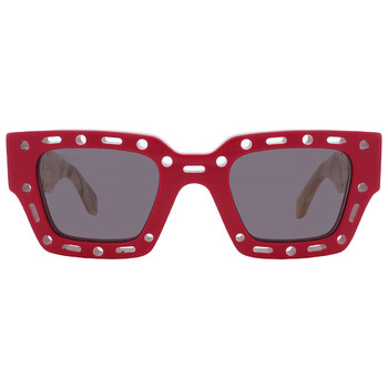 Mercer Full Smoke Square Unisex Sunglasses OERI026 2507 48