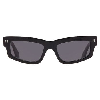 MIRAMAR Dark Grey Rectangular Unisex Sunglasses OERI135 1007 54 MIRAMAR Dark Grey Rectangular Unisex Sunglasses OERI135 1007 54