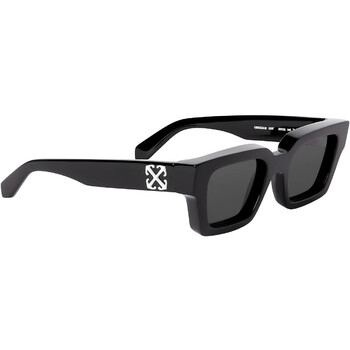 Off-White EDISON Dark Grey Oval Men's Sunglasses OERI13G 1007 55