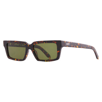 WARREN Green Rectangular Unisex Sunglasses OERI13A 6055 54
