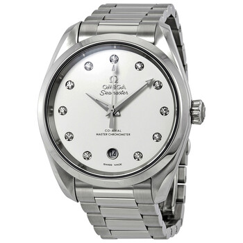 Seamaster Aqua Terra Automatic Diamond Silver Dial Ladies Watch 220.10.38.20.52.001 Seamaster Aqua Terra Automatic Diamond Silver Dial Ladies Watch 220.10.38.20.52.001