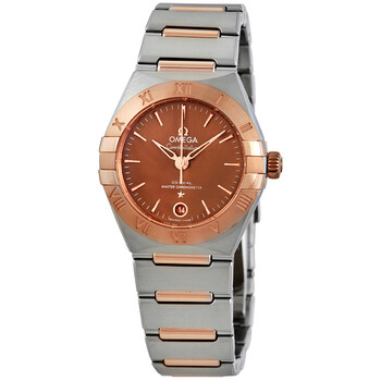 Constellation Automatic Chronometer Brown Dial Ladies Watch 131.20.29.20.13.001