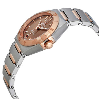 Constellation Automatic Chronometer Brown Dial Ladies Watch 131.20.29.20.13.001