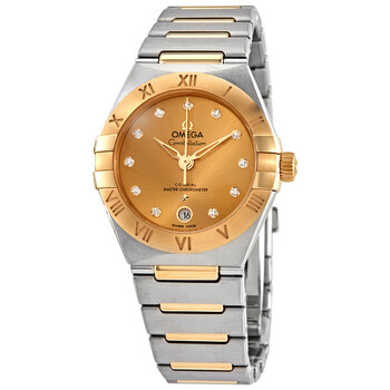 Omega Constellation Automatic Champagne Dial Ladies Watch