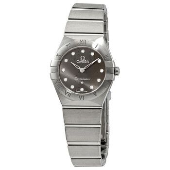 Constellation Manhattan Diamond Grey Dial Ladies Watch 131.10.25.60.56.001