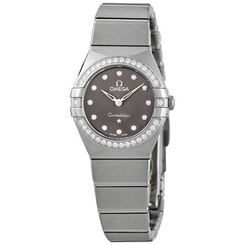 Constellation Manhattan Quartz Diamond Grey Dial Ladies Watch 131.15.25.60.56.001