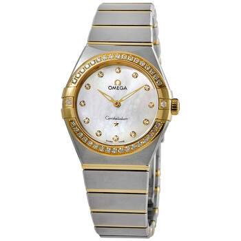 Omega Constellation White Mother of Pearl Dial Ladies Steel  display picture 3