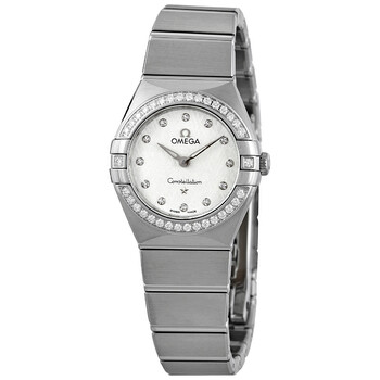 Constellation Manhattan Quartz Diamond Silver Dial Ladies Watch 131.15.25.60.52.001