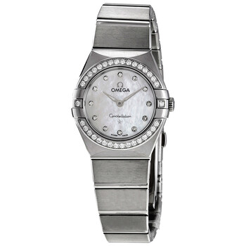 Constellation Manhattan Diamond White Mother of Pearl Dial Ladies Watch 131.15.25.60.55.001