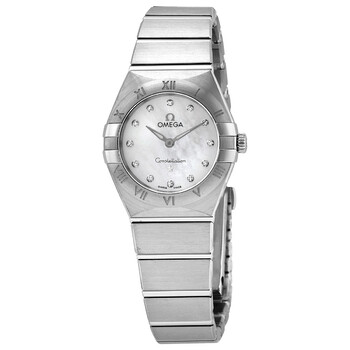 Constellation Manhattan Quartz Diamond White Mother of Pearl Dial Watch 131.10.25.60.55.001