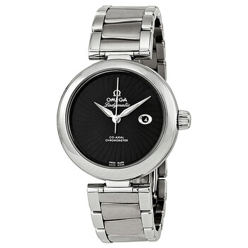 De Ville Ladymatic Automatic Black Dial Stainless Steel Ladies Watch  425.30.34.20.01.001