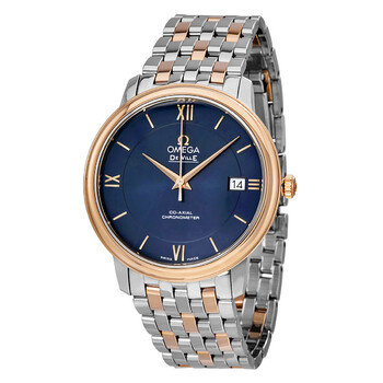 De Ville Prestige Blue Dial Unisex Watch 424.20.37.20.03.002