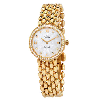 De Ville Prestige Quartz Diamond Ladies Watch 424.55.27.60.55.006