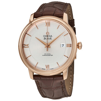 Deville Co-Axial 18kt Rose Gold Automatic Silver Dial Men's Watch 42453402002001 Deville Co-Axial 18kt Rose Gold Automatic Silver Dial Men's Watch 42453402002001