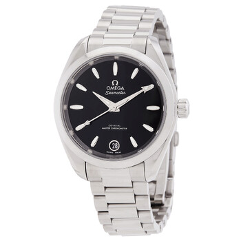 Seamaster Automatic Chronometer Black Dial Ladies Watch 220.10.34.20.01.001