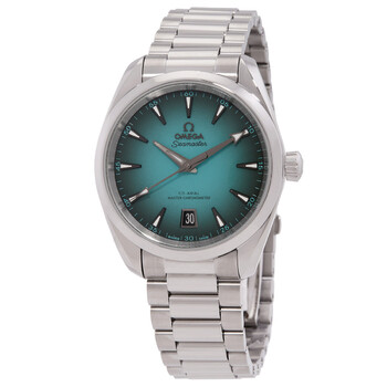Seamaster Automatic Chronometer Green Dial Men's Watch 220.10.38.20.03.005