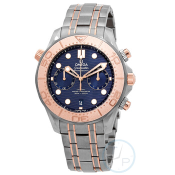 Seamaster Chronograph Automatic Chronometer Blue Dial Men's Watch 210.60.44.51.03.001