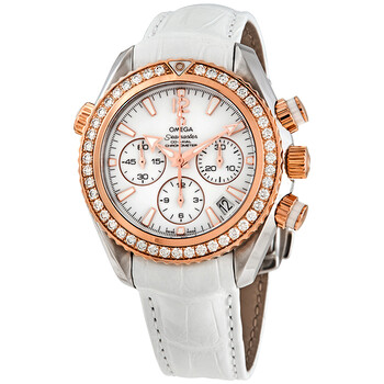 Seamaster Planet Ocean Chronograph Automatic Chronometer Diamond Ladies Watch 222.28.38.50.04.001
