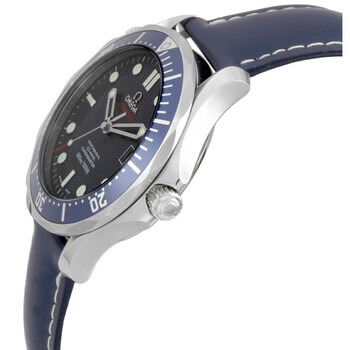 Seamaster Steel Blue Strap Men's Watch 2920.80.91