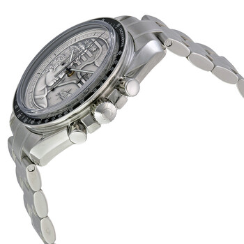 Speedmaster Apollo XVII Silver Embossed Dial Men's Watch 311.30.42.30.99.002