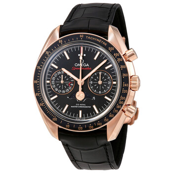 Speedmaster 18kt Sedna Gold Moon Phase Chronograph Automatic Men's Watch 304.63.44.52.01.001
