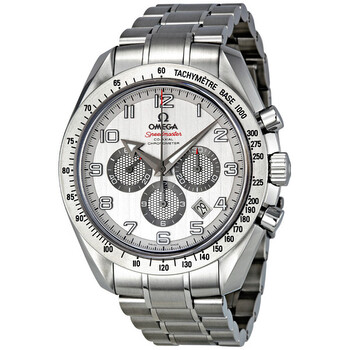 Speedmaster Broad Arrow Silver Dial Chronograph Men's Watch 321.10.44.50.02.001