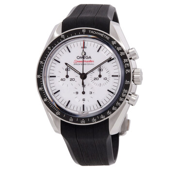 Omega Speedmaster Chronograph Hand Wind Silver Dial Men's Watch