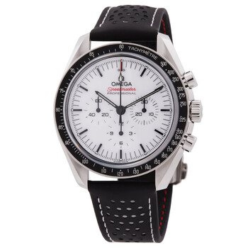 Omega Speedmaster Chronograph Hand Wind Silver Dial Men's Watch