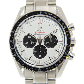 Speedmaster Chronograph Tachymeter White Dial Men's Watch 522.30.42.30.04.001