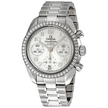 Speedmaster Diamond Bezel Automatic Chronograph Ladies Watch 324.15.38.40.05.001