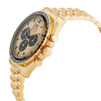 Speedmaster Moonshine Gold Chronograph Hand Wind Chronometer Champagne Dial Men's Watch 310.60.42.50.99.002