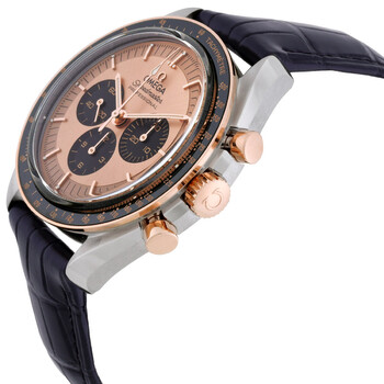 Speedmaster Moonwatch Chronograph Hand Wind Chronometer Pink Dial Men's Watch 310.23.42.50.99.001