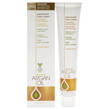 Argan Oil Permanent Color Cream 3 oz 11HLN Hi-Lift Neutral Blonde Hair Care 840061000324