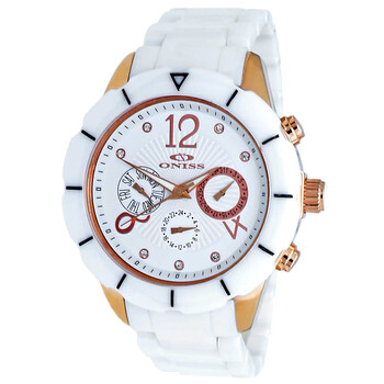Aruba Quartz White Dial Men's Watch ON7200