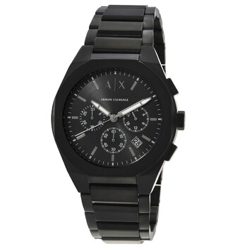 Armani Exchange Parker Chronograph Quartz Black Dial Men's Watch
