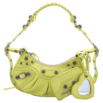 [BALENCIAGA]バレンシアガ LE CAGOLE SHOULDER BAG BUTTERYELLOW Le cagole leather handbag Balenciaga Yellow in Leather