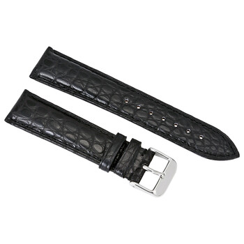 BREITLING 純正クロコダイルベルト 22mm Breitling Black Crocodile Leather 22mm Strap 743P - Watch