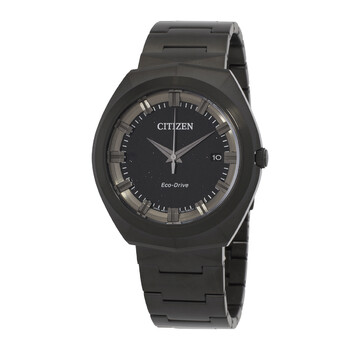 Citizen Attesa Eco-Drive Black Dial Men's Watch CB3045-61E