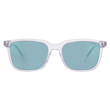 Dior INDIOR S1I Blue Mirror Square Men's Sunglasses DM40104I 26X