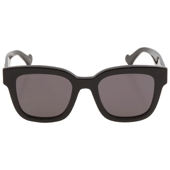 サングラス Gucci Sunglasses GG1001SK 002 Brown Asian Fit '22 Gucci Smoke Square Men's Sunglasses GG0001SN 001 52