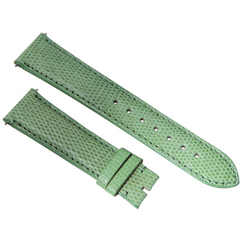 Open Box - Hadley Roma  Matte Pastel Green Lizard Leather Strap 19LIZ30M