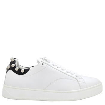 Open Box - Lanvin DDB0 Studded Leather Low-Top Sneakers, Brand Size 40 ( US Size 9 )