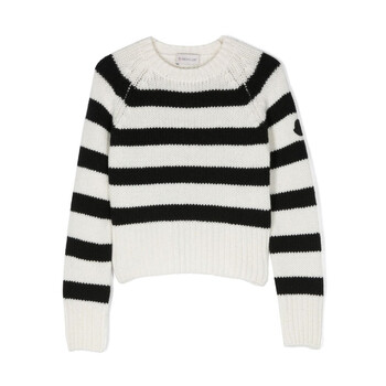 Open Box - Moncler Virgin-Wool Jumper, Size 8Y I29549C00016-M1241-P09